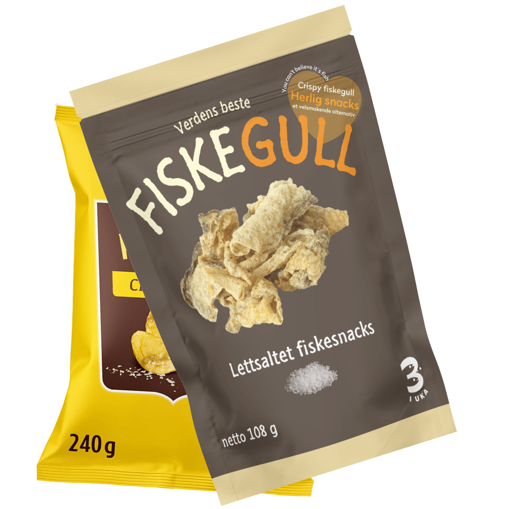 Can Fish Gold be a substitute for potato chips?