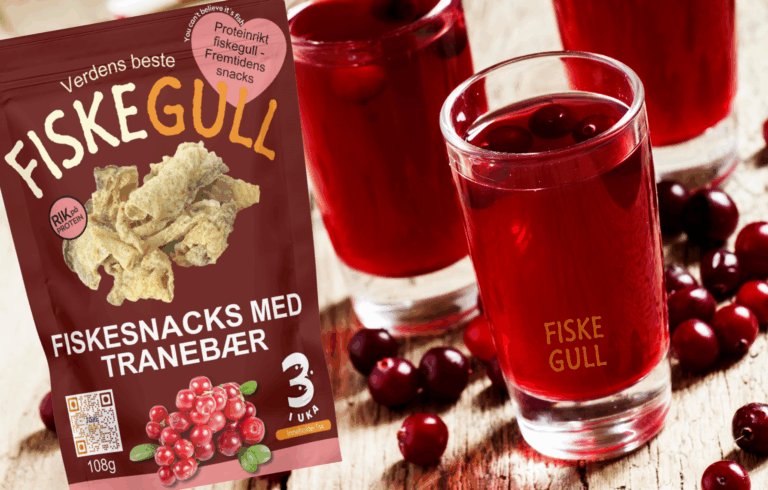 Fish Snacks with Cranberries